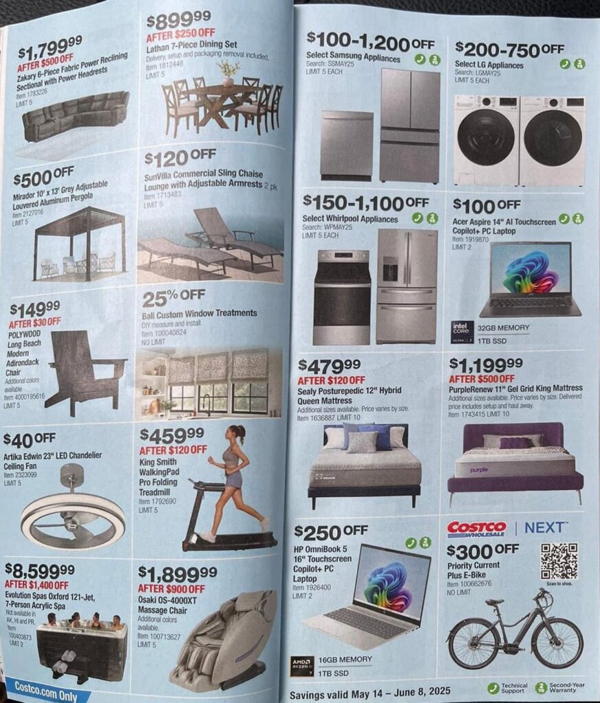 costco deals